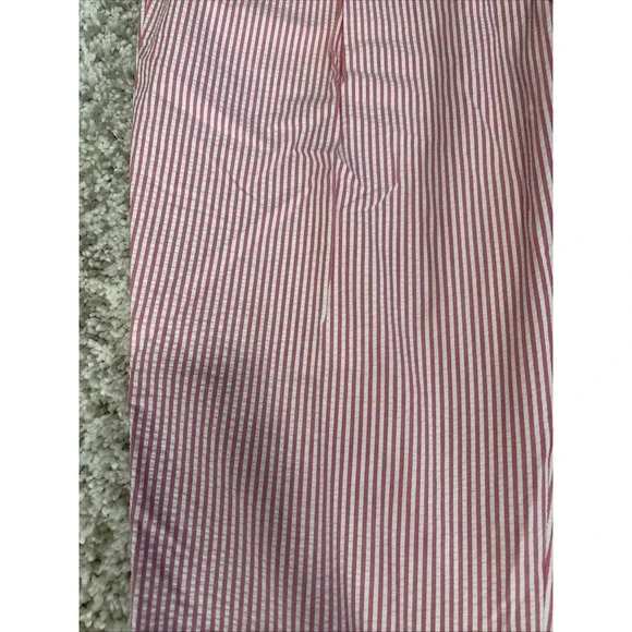 NEW WITH TAGS Tommy Hilfiger Pink And White Striped‎ Dress Pants Size 42X32 - Picture 3 of 9